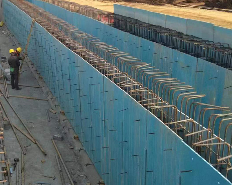 Quality control inspection for PVC formwork panels